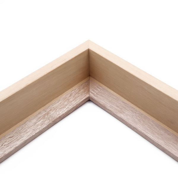 Natural Wood Floating Frame