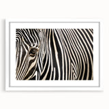 Abstract art print of birds in soft pastel shades on a white framed canvas, ideal for bedroom or dining room decor.