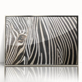 Mid-century modernist art depicting a bird in flight, framed acrylic with silver tones, ideal for nursery wall art.