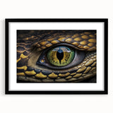 Extra large framed abstract art print featuring vibrant, textured close-up of a bird, ideal for living room decor.