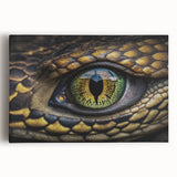 Black and white photo of a bird perched on a branch, printed on large stretched canvas, suitable for kitchen art.