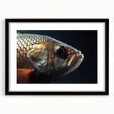 Abstract art print featuring vibrant, textured colors on a large canvas, ideal for living room decor.