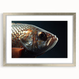 Textured art print of abstract birds in muted gray and silver, framed with a mat, ideal for modern bedroom ambiance.