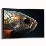 Black and white wall art featuring a close-up of birds in flight on framed canvas, suitable for bedroom decor.