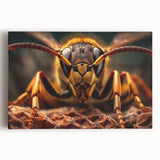 Black and white photo of a bird on stretched canvas, ideal for kitchen wall art.