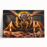 Black and white photo of a bird in flight on stretched canvas, suitable as large kitchen wall art or for bedroom ambiance.