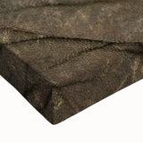 Black and white close-up of a bird on canvas, ideal for bedroom wall art with a minimalist style.