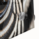 Large abstract wall art depicting birds in flight.