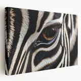 Close-up of a bird in muted earth tones on a large stretched canvas, ideal for kitchen wall art.