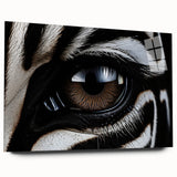 Large abstract wall art featuring a close-up of a bird in muted earth tones on acrylic glass.