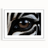 Abstract art print of a bird in pastel shades, framed with a white mat, suitable for bedroom or dining room decor.