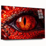 Large abstract wall art featuring a close-up of a bird, rendered in soft pastel shades on acrylic glass.