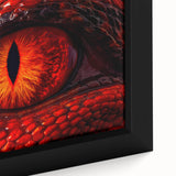 Close-up of a bird on black textured canvas with vibrant colors, ideal for extra large living room wall art.