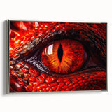 Framed canvas featuring a close-up of a bird in black and white, ideal for bedroom wall decor.