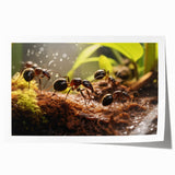 Extra large rolled print of a vibrant, detailed floral design, ideal for dining room or bathroom wall art.