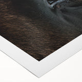 Art deco poster of a stylized bird in pastel shades on rolled canvas, suitable for dining room or bathroom wall art.