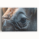 Black and white photo of a bird perched on a branch, printed on large stretched canvas, ideal for kitchen wall art.