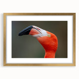 Extra large abstract art print of a bird in muted earth tones on a textured canvas, ideal for living room decor.