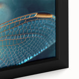 Extra large framed canvas featuring a close-up of a colorful bird, textured with vibrant hues, ideal for living room decor.