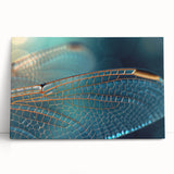 Black and white photo of a bird on stretched canvas, ideal for kitchen wall art or bedroom ambiance.