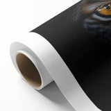 Art Deco poster of birds in flight, rendered in soft pastel colors on rolled canvas, ideal for nursery wall art.