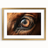 Extra large abstract art print of textured birds in flight, using gold and muted earth tones on a framed canvas.