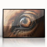 Large abstract wall art depicting birds in flight, rendered in black and white tones on framed acrylic.