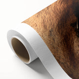 Art deco poster of colorful birds perched on branches, printed on rolled canvas, ideal for nursery wall art.