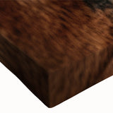 Black and white photograph of a landscape on stretched canvas, featuring a serene bird scene, ideal for bedroom wall decor.