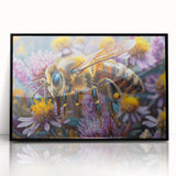 Large abstract wall art featuring a mid-century modernist birds design in black and white tones, acrylic framed.