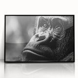 Large abstract wall art depicting birds in flight, using mid-century modernist style and muted earth tones.