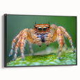 Black and white framed canvas featuring a detailed bird in flight, ideal for bedroom wall decor.