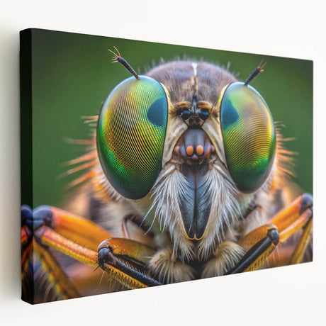 Close-up of a bird in muted earth tones on a stretched canvas, suitable for kitchen wall art.