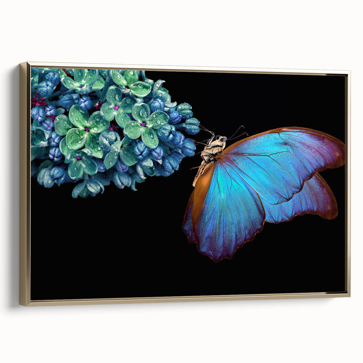 Framed canvas featuring a close-up of a bird in muted earth tones, ideal for bedroom wall art.