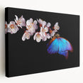 Close-up of a bird in muted earth tones on a stretched canvas, ideal for kitchen wall art.
