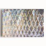 Black and white photo of birds on branches, printed on large stretched canvas, ideal for kitchen wall art.