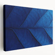 Close-up floral design on a large stretched canvas with vibrant colors, ideal for kitchen wall art.