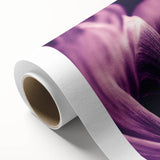 Art deco floral poster in pastel colors on rolled canvas, ideal for nursery wall art.