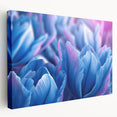 Large canvas print of vibrant floral close-ups, ideal for kitchen wall art.