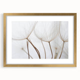 Extra large abstract art print featuring textured floral designs in vibrant colors on a gold-framed canvas.