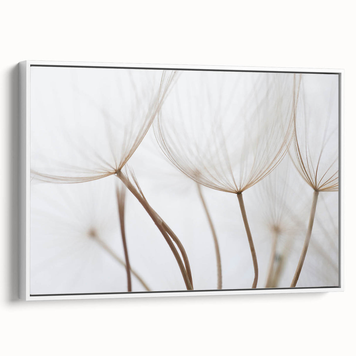Vintage poster art featuring colorful florals on an extra-large framed canvas, ideal for living room decor.