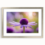 Textured abstract art print featuring soft pink and cream florals on a silver framed canvas, suitable for bedroom decor.