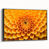 Black and white landscape art painting on framed canvas, featuring a floral design in vintage poster style.