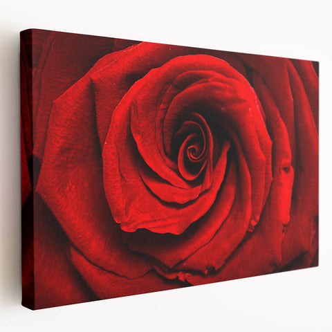 Close-up of a floral design in soft pastel colors on a stretched canvas, ideal for kitchen wall art.