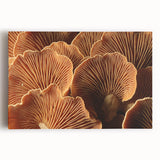 Black and white close-up floral photography on stretched canvas, ideal for kitchen wall art.