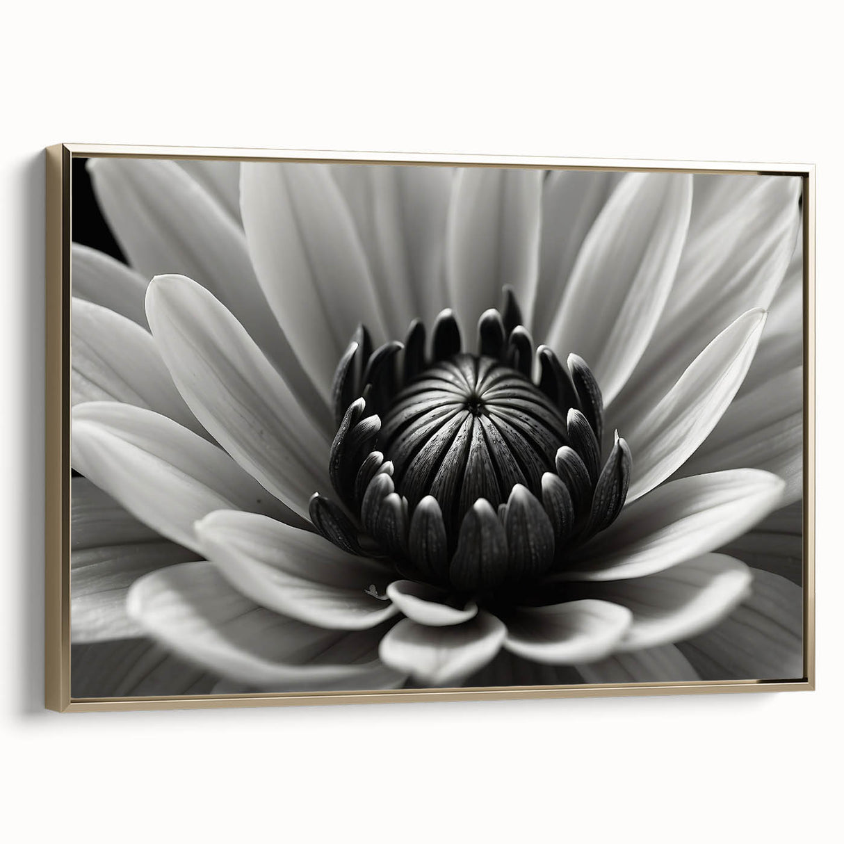 Vintage poster art of a landscape painting on framed canvas, featuring muted earth tones, ideal for bedroom wall decor.