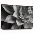 Large abstract floral design in vibrant colors on acrylic glass, ideal for bedroom or dining room decor.