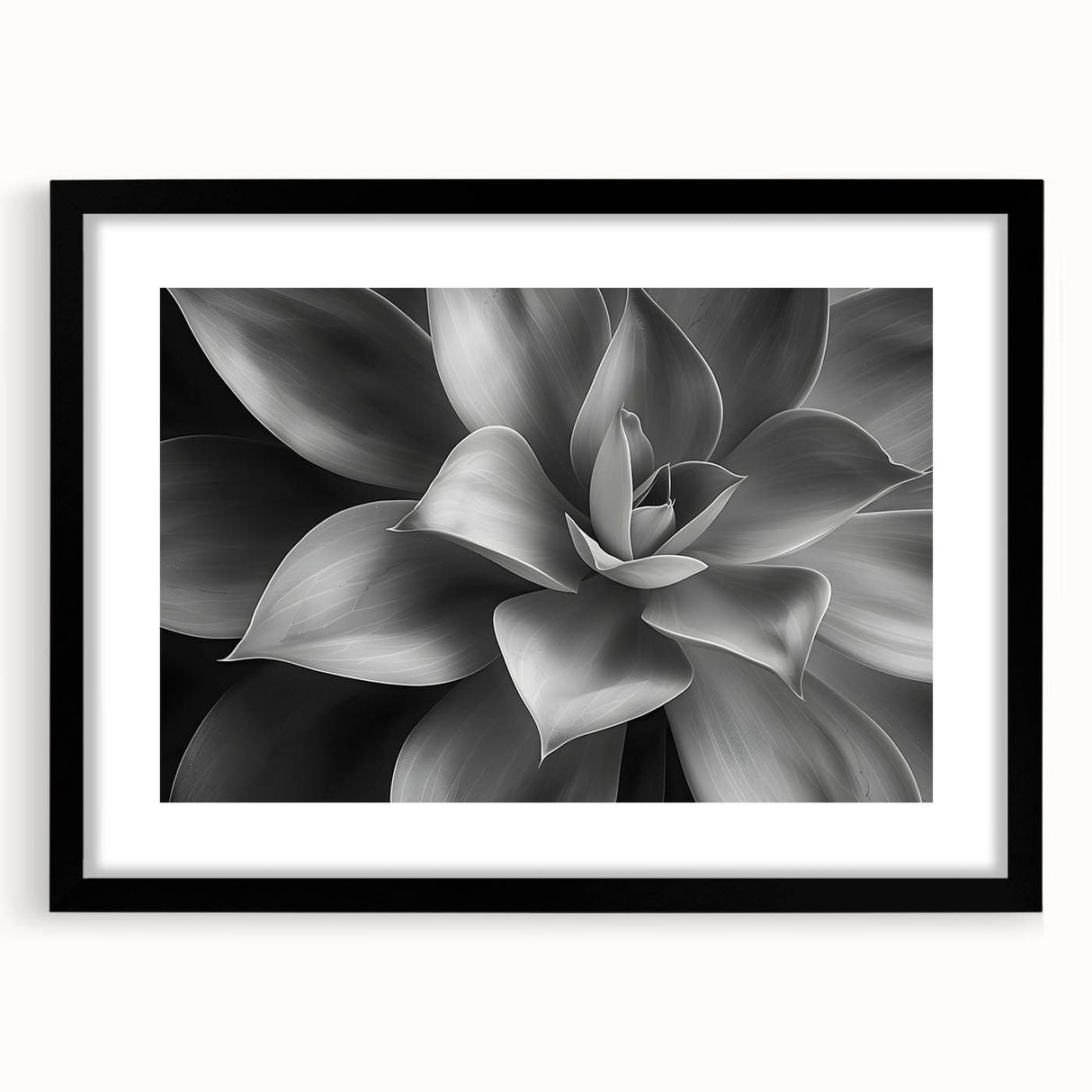 Extra large abstract art print featuring vibrant, textured florals on a black framed canvas, suitable for living room decor.