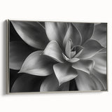 Framed canvas landscape art painting featuring colorful florals on a black background, ideal for vintage decor.