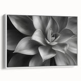 Vintage poster art of colorful florals on a black background, framed canvas, ideal for living room decor.